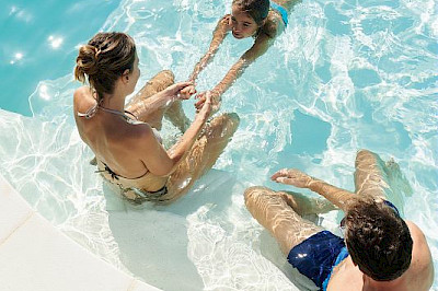 Pool Treppe